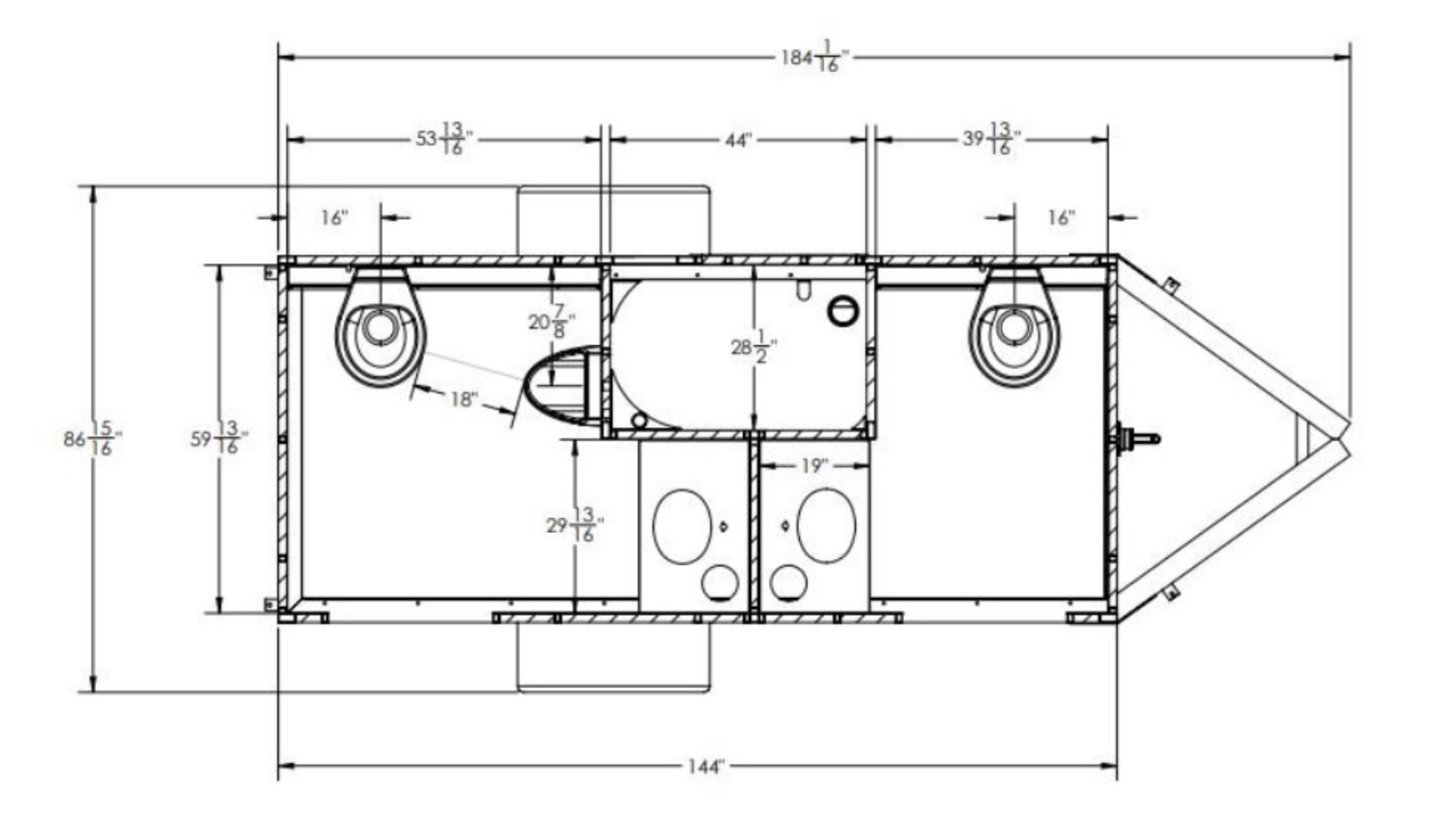 816 Luxury Trailer Unit